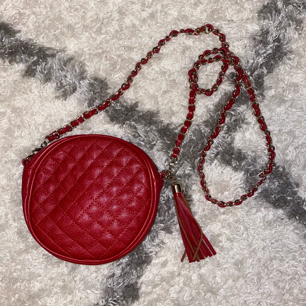 Wyatt shoulder/crossbody red  bag